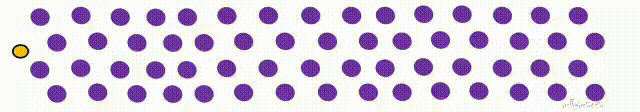 visualisation of elementary particle interacting with Higgs Field