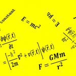 feature image of five famous physics equation by sciencefever